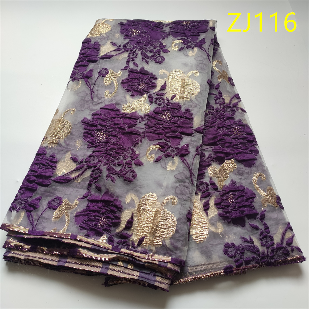 Glitter Tablecloth - 2026 African Nigerian Tulle Lace Fabric