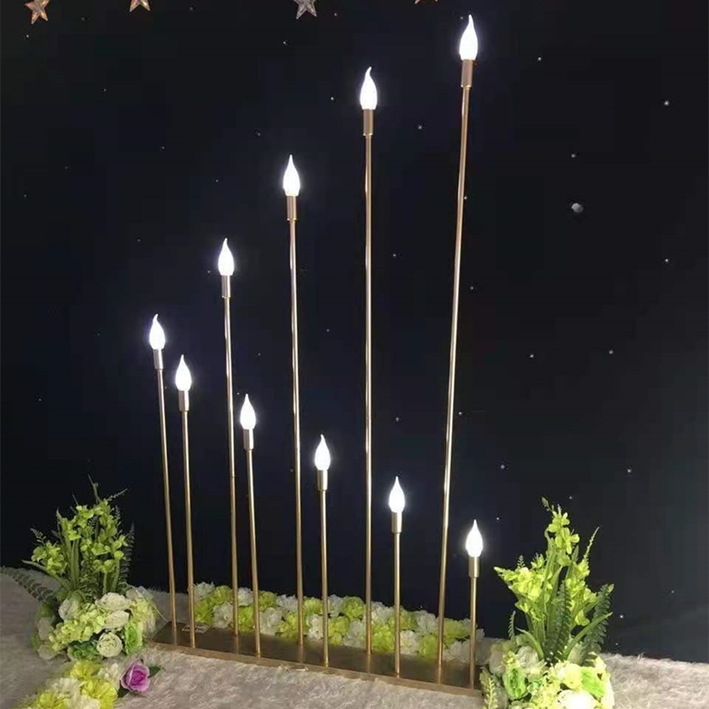 Centerpiece Stick - IMUWEN 10 Con/5 Đầu Kim Loại
