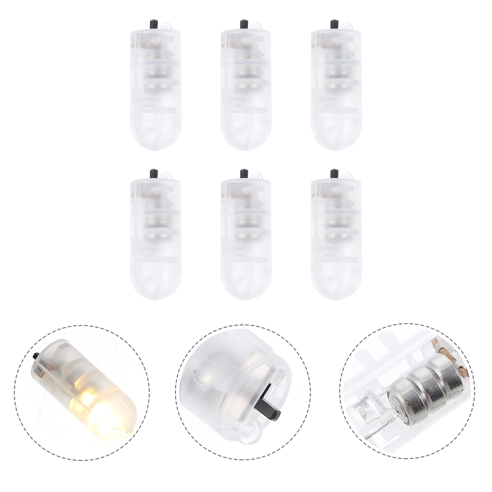 Led Balloon Light - 30pcs Led Balloon Lights Mini Bullet