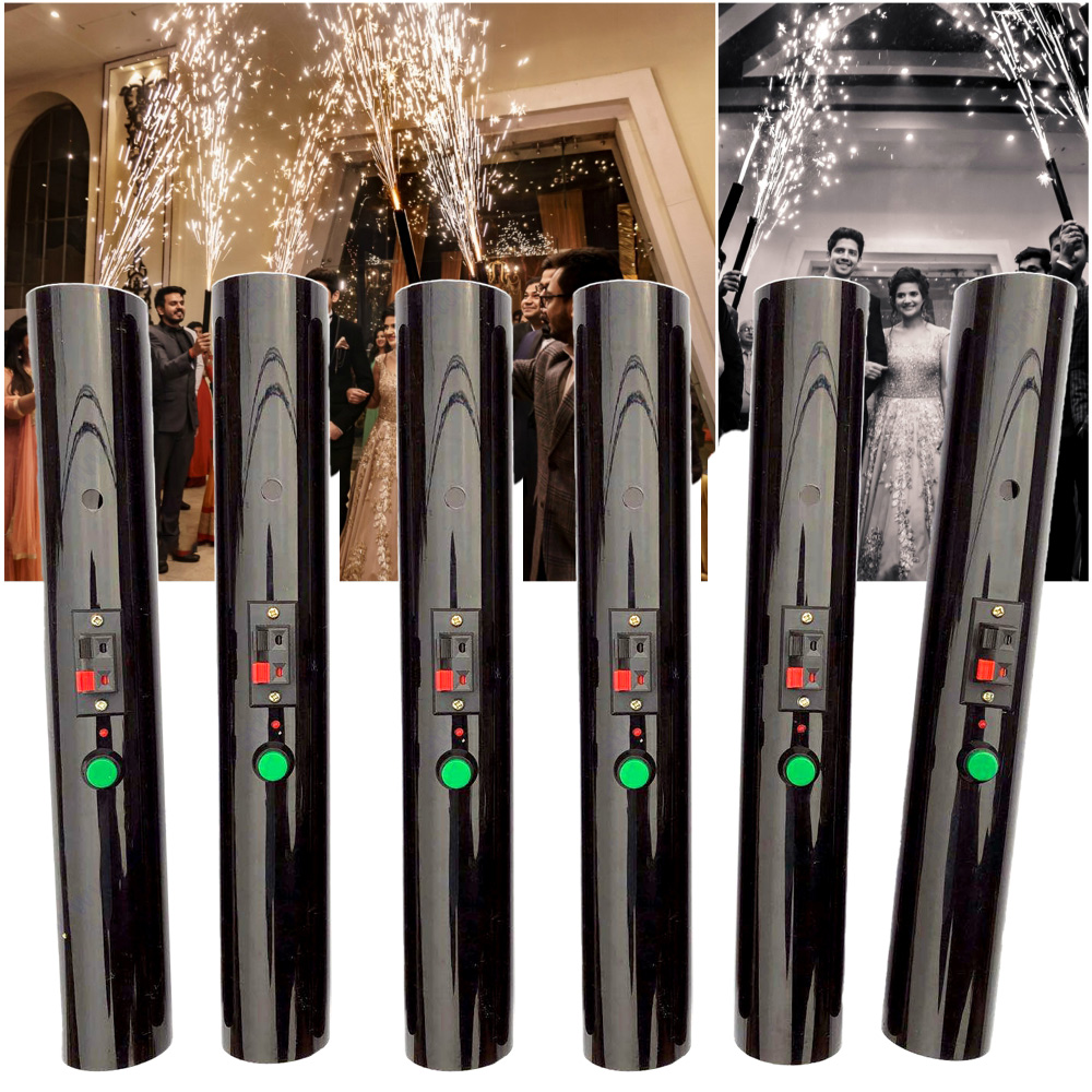Confetti Cannon Tube - Bộ 6 Cầm Tay Pyro Bắn