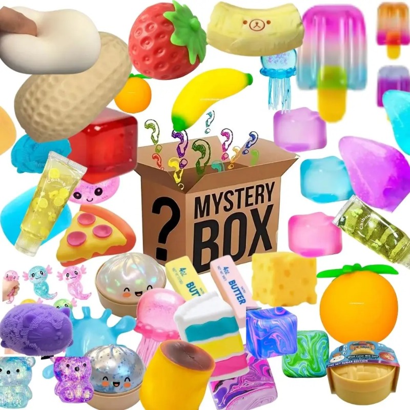 Event Party - &100+Pcs Surprise Box Toys Novelty Stress