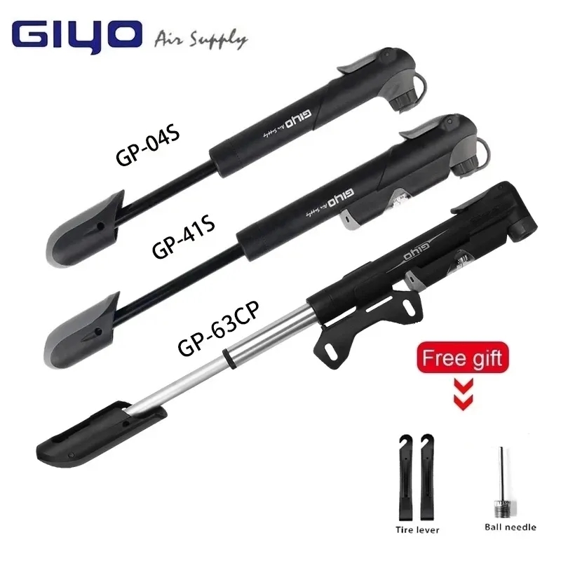 Balloon Pump Hand - Bơm GIYO Máy Bơm Xe Đạp