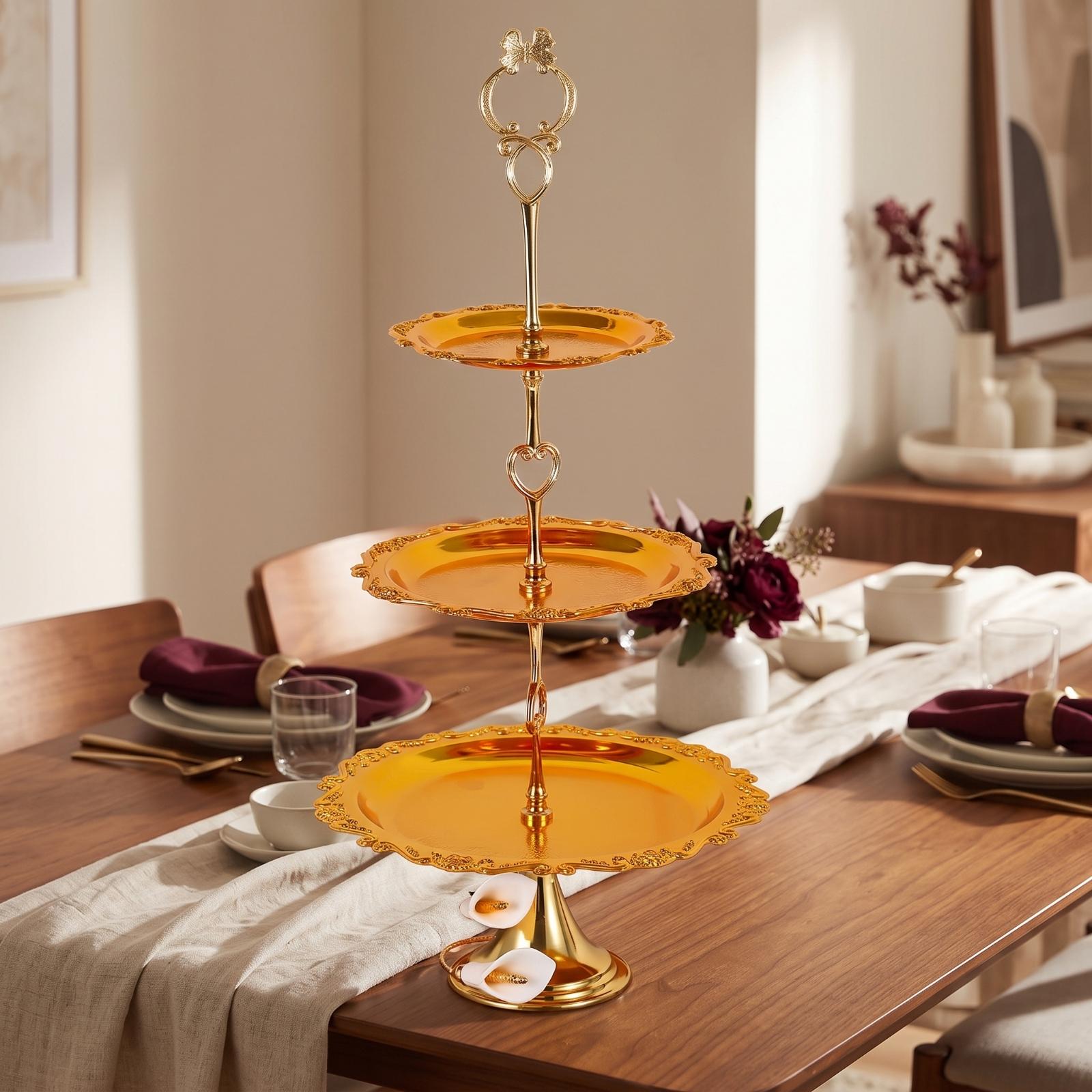 Metal Multi Tier Dessert Stand - đánh giá và giá Cupcake Stand Tier