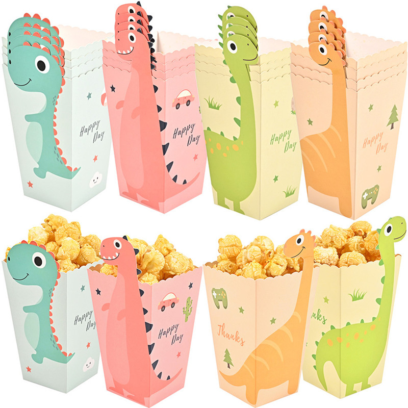 4Pcs Cartoon Dinosaur Boxes Di - đánh giá và giá Event Party Box