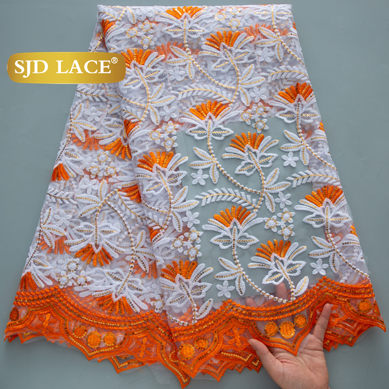SJD LACE French Nigerian Mesh  - đánh giá và giá Glitter Tablecloth