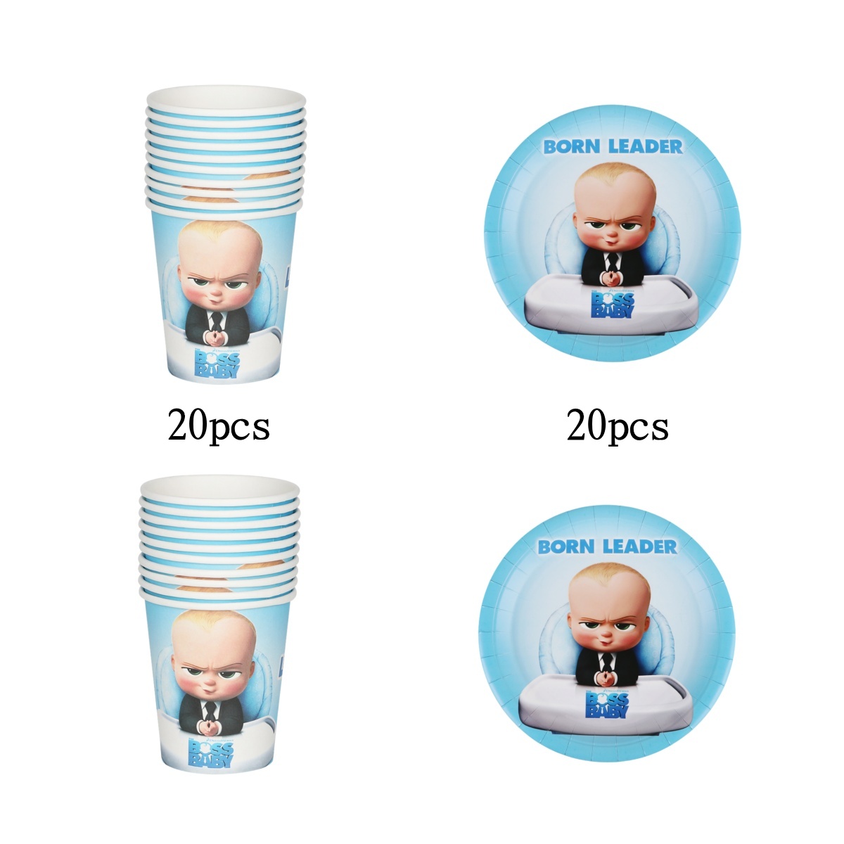 Cute Little Boss Party Supplie - đánh giá và giá Table Cloth Disposable