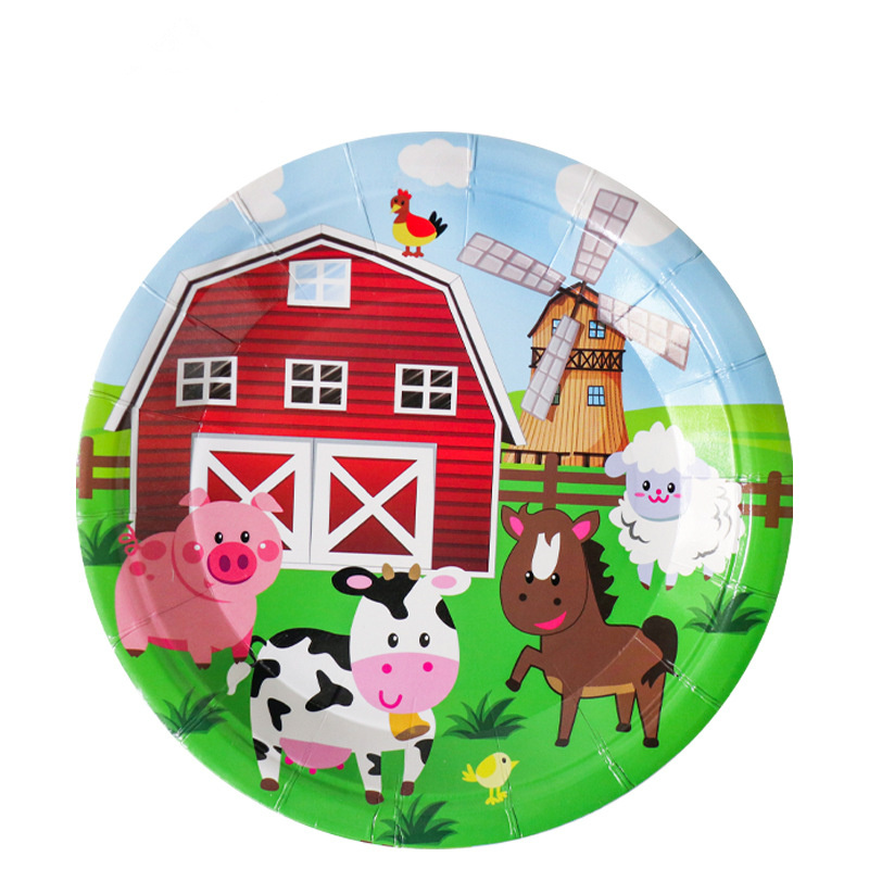Farm Animals Party Tablecloth  - đánh giá và giá Table Cloth Disposable