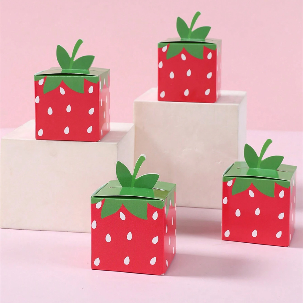10Pcs Sweet Fruit Strawberry T - đánh giá và giá Event Party Box