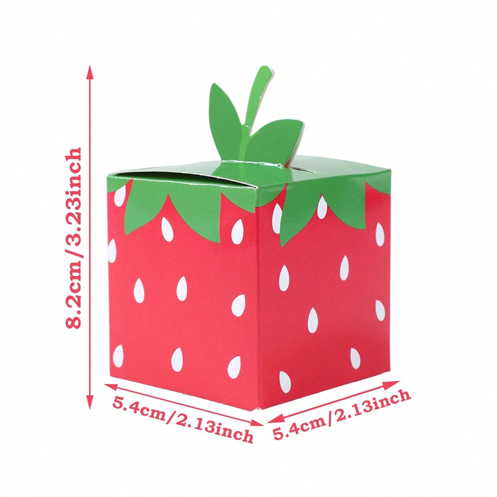10Pcs Sweet Fruit Strawberry T - đánh giá và giá Event Party Box