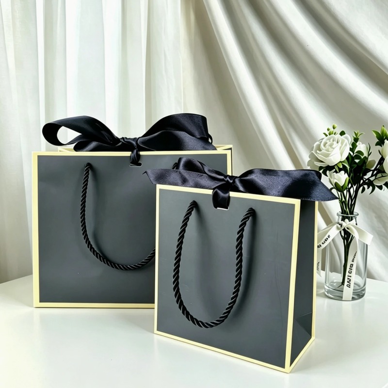 Black White Kraft Paper Gift B - đánh giá và giá Event Party Box