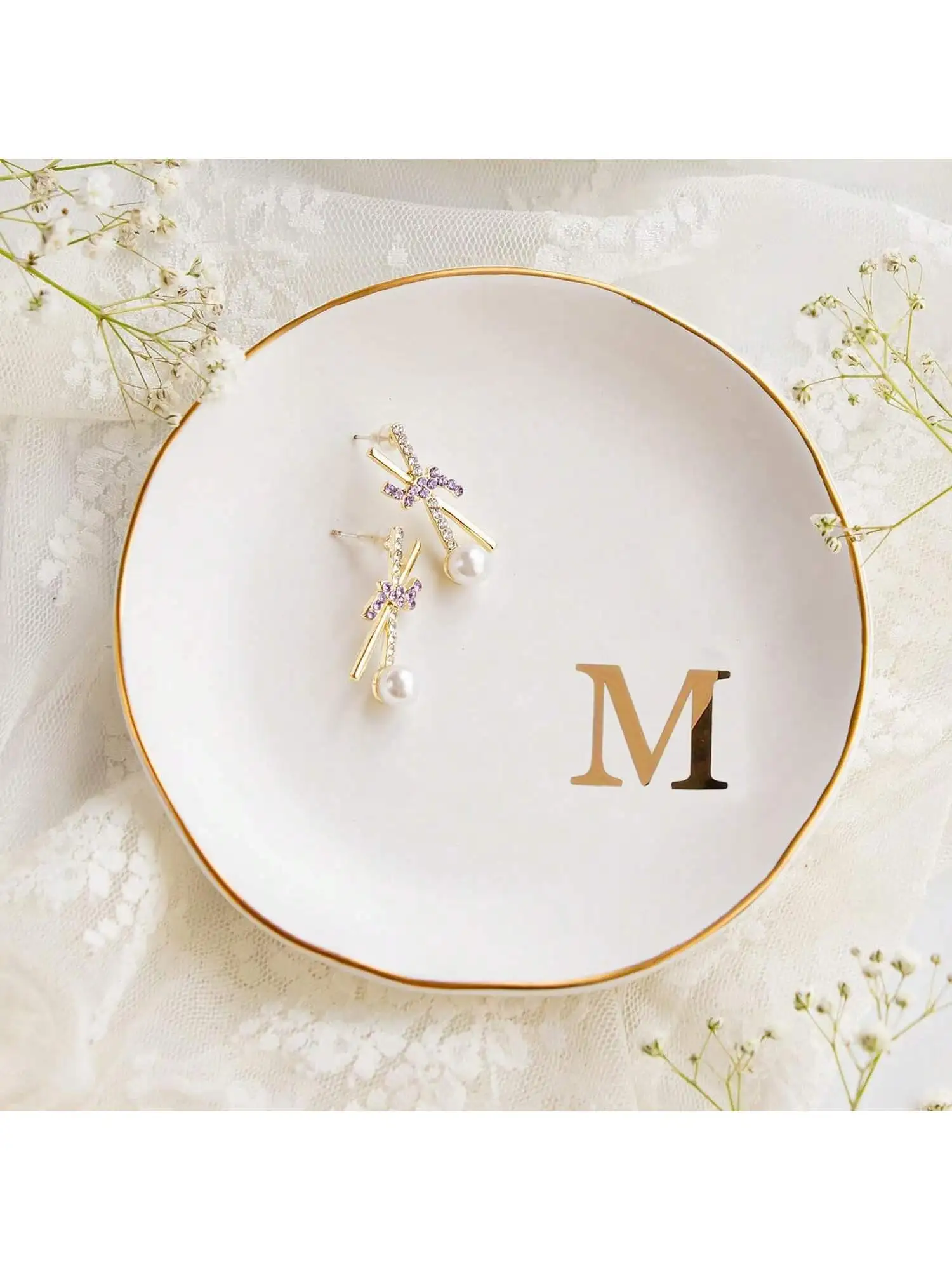 Initials Ring Dish Jewery Tray - đánh giá và giá Event Z