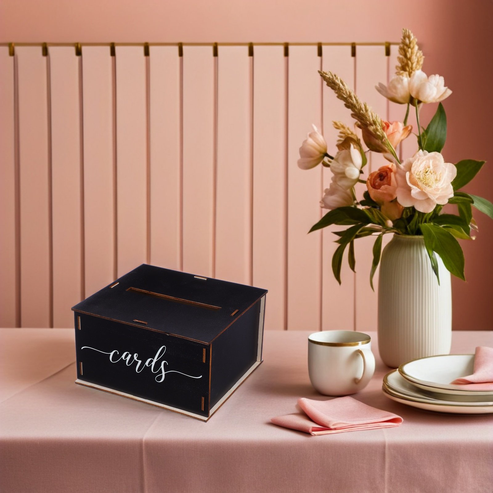 Wooden Wedding Card Box Rustic - đánh giá và giá Event Party Box