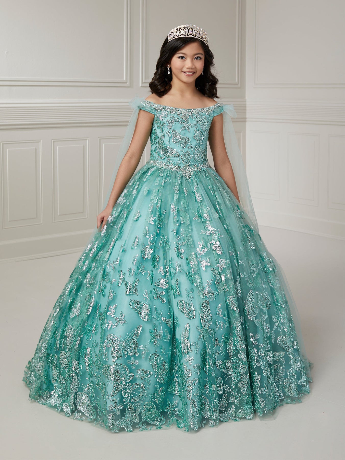 Gorgeous Flower Girl Dress Gre - đánh giá và giá Birthday Sash Glitter