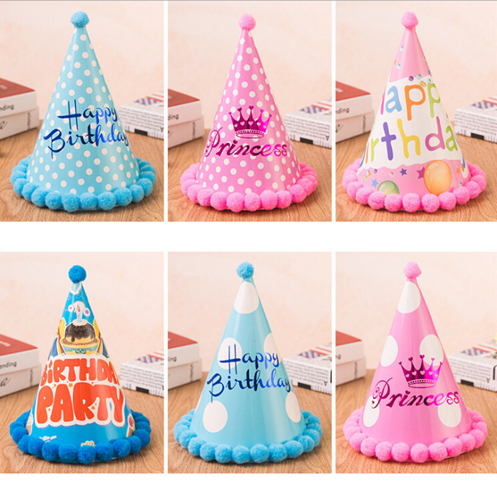 12Pcs Birthday Party Hats Colo - đánh giá và giá Party Hat Cone