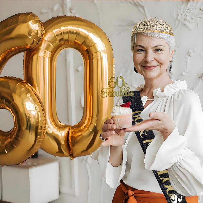 30- 50th  Birthday Anniversary - đánh giá và giá Birthday Sash Glitter