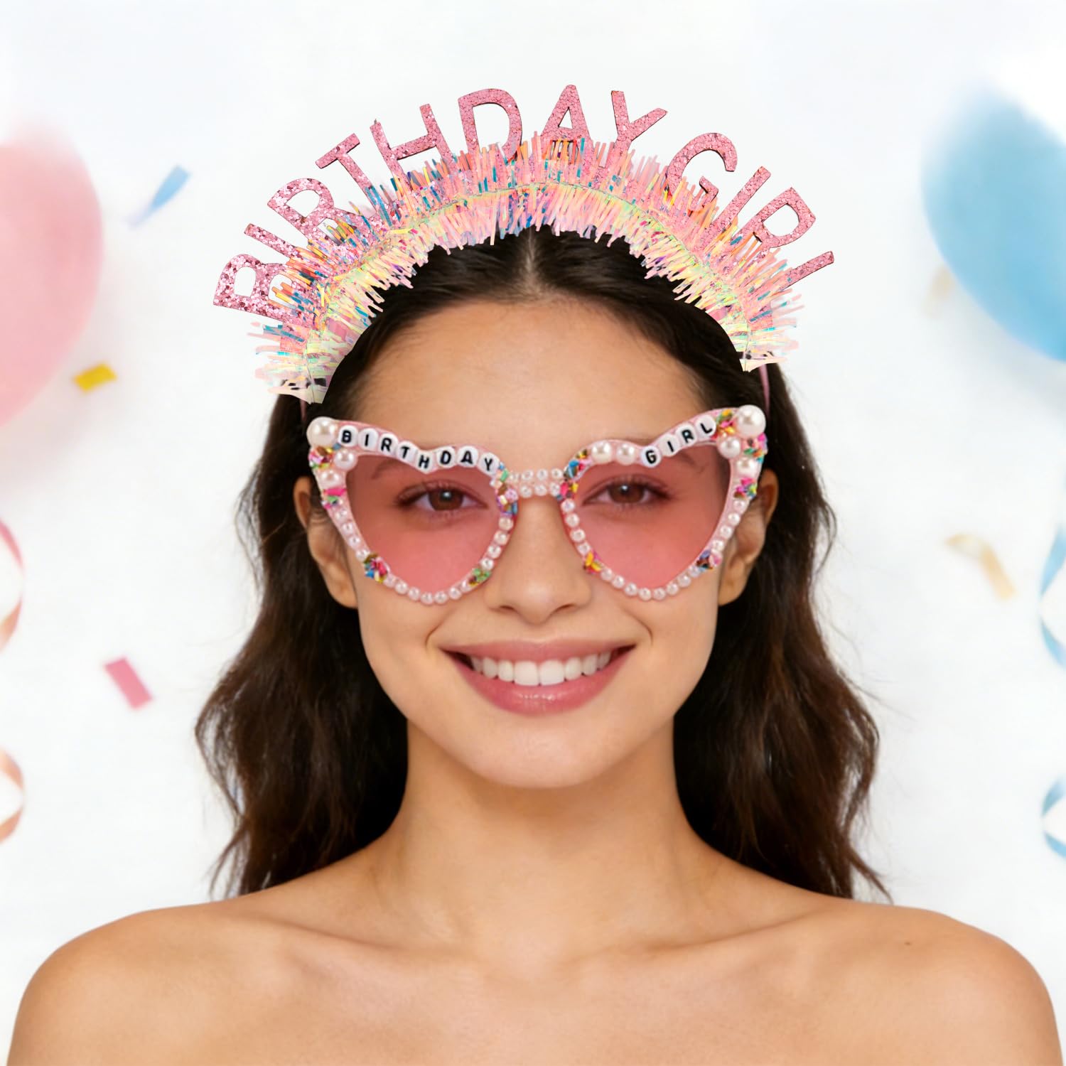 Birthday Girl Headband Sash Su - đánh giá và giá Birthday Sash Glitter