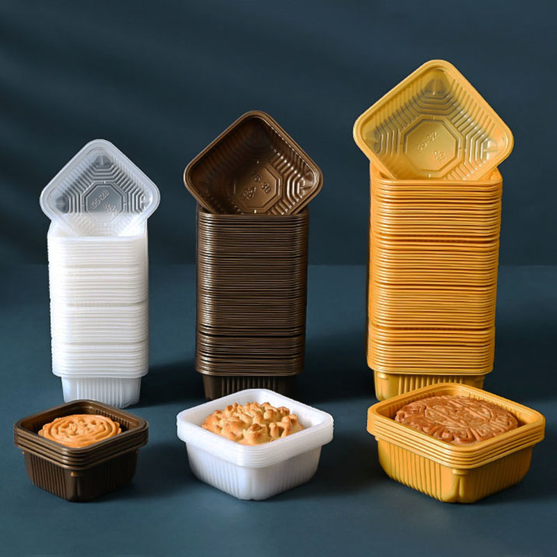 100pcs Mooncake Plastic Tray P - đánh giá và giá Event Party Box