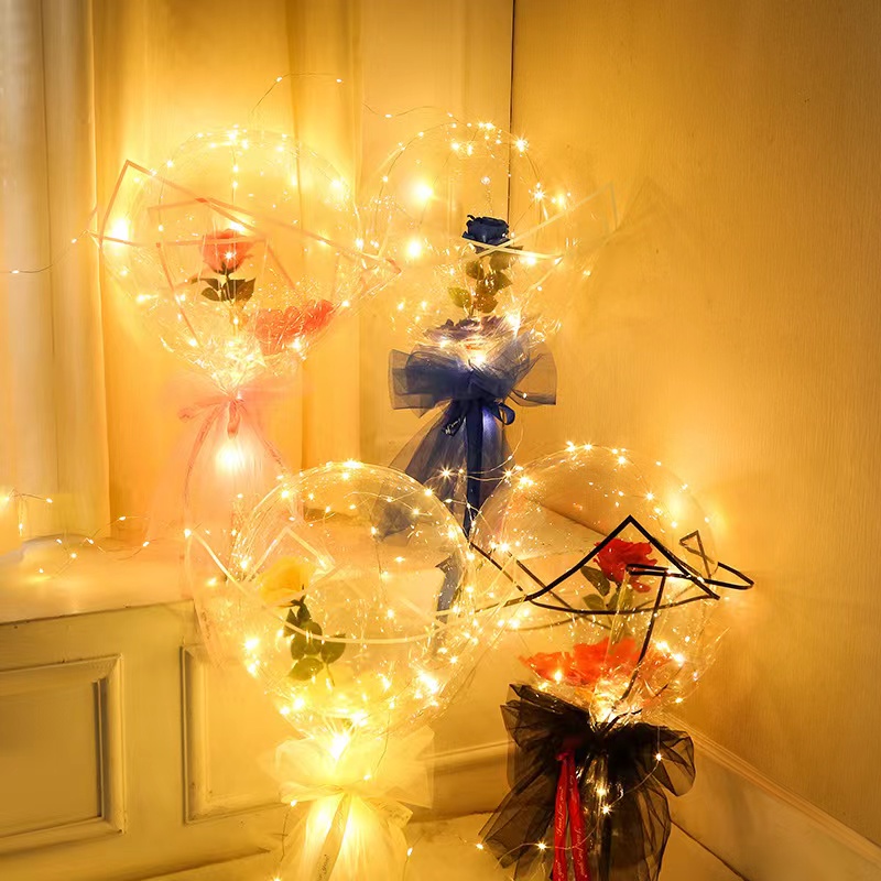 Đèn LED Dạ Quang Balo Hoa Hồng - đánh giá và giá Led Balloon Light
