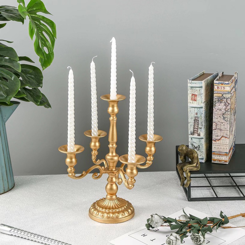 Vintage European Gold Iron Mul - đánh giá và giá Centerpiece Stick