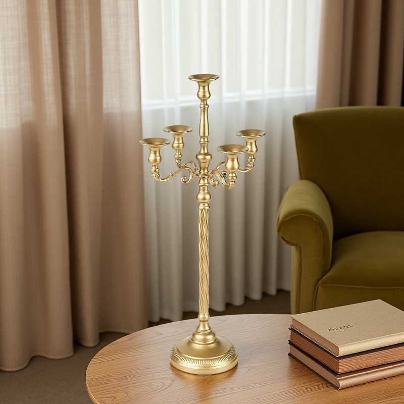 Vintage European Gold Iron Mul - đánh giá và giá Centerpiece Stick