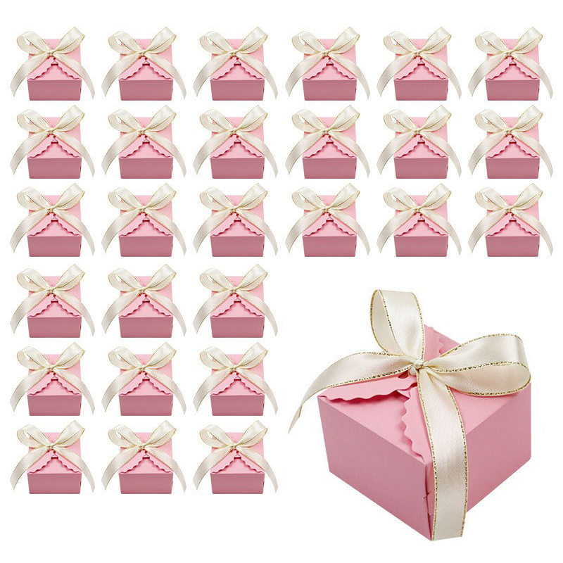 10/20PCS Kraft Paper Gift Box  - đánh giá và giá Event Party Box