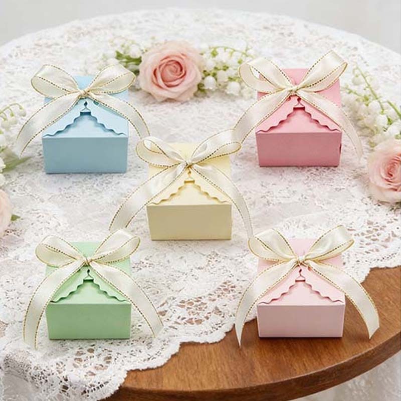10/20PCS Kraft Paper Gift Box  - đánh giá và giá Event Party Box