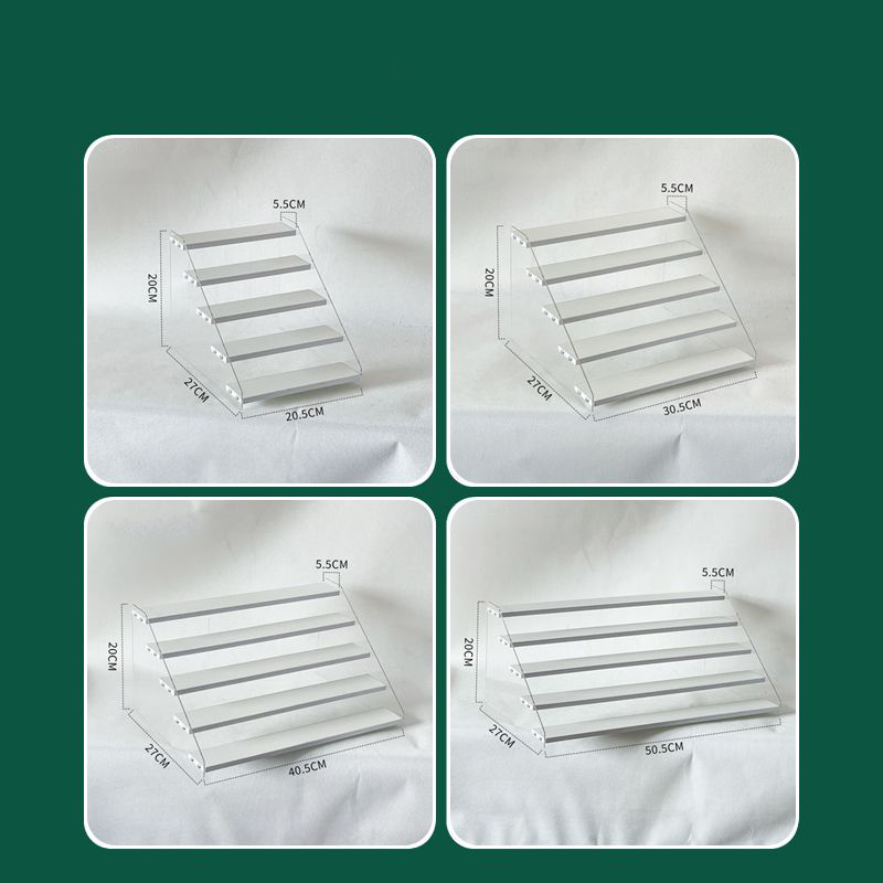 1-7 Step Acrylic Wood Display  - đánh giá và giá Cupcake Stand Tier