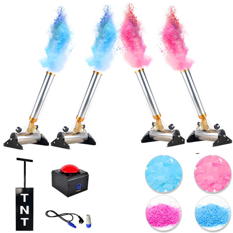 TNT Gender Reveal Electric Can - đánh giá và giá Confetti Cannon Tube