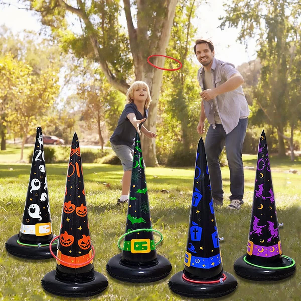 1-10Sets Halloween Inflatable  - đánh giá và giá Party Hat Cone